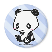 Weetle Panda Refrigerator Magnet