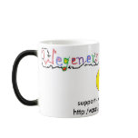 wegener's cup design, support- research- answer... mugs