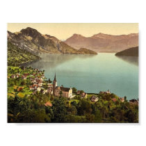 Weggis, Rigi, Switzerland classic Photochrom posters