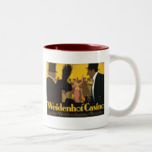 Weidenhof Casino Vintage Travel Poster Mugs