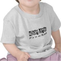 Weight Lifting It's in my blood Tee Shirt