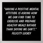 Weight Loss Attitude 6 Print