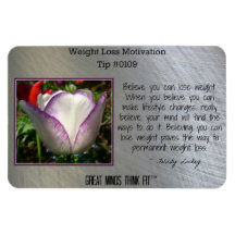 Weight Loss Inspirational Magnet #0109