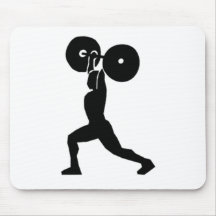 Weightlifting Gym Mouse Pads