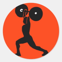 Weightlifting Gym Sticker