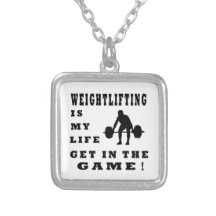 Weightlifting Is My Life Personalized Necklace