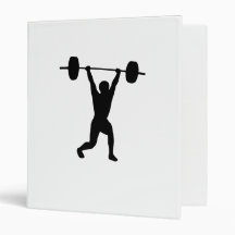 Weightlifting Vinyl Binders