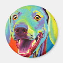 Weimaraner #1 fridge magnet