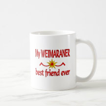 Weimaraner Best Friend Coffee Mugs