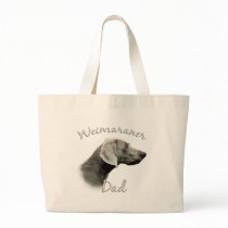 Weimaraner Dad 2 Tote Bags
