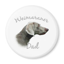 Weimaraner Dad 2 Refrigerator Magnet