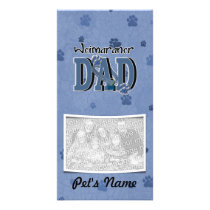 Weimaraner DAD Picture Card