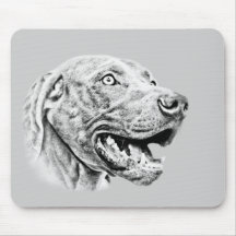 Weimaraner dog mousepads