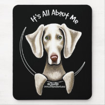 Weimaraner IAAM Mouse Pads