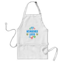 WEIMARANER LOVER APRON