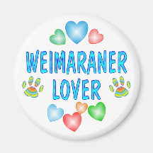 WEIMARANER LOVER REFRIGERATOR MAGNET