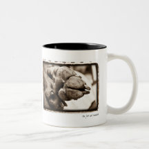 Weimaraner Nation : "The Foot Well Travelled" Mugs