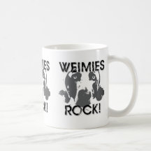 Weimaraner Nation : Weimies ROCK! Coffee Mug