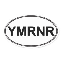 Weimaraner Nation : YMRNR Euro Style Stickers