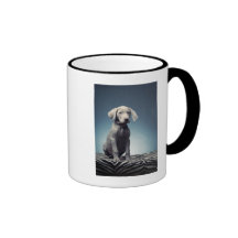 Weimaraner puppy mug