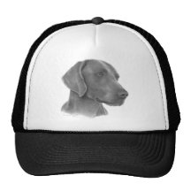Weimaraner Trucker Hats