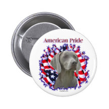 Weimeraner Pride Button