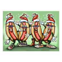 Weiner Christmas Card Invitations
