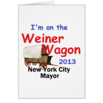 Weiner NYC Mayor 2013 cards