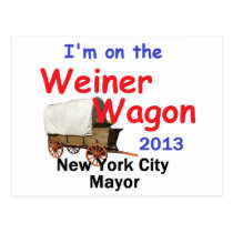 Weiner NYC Mayor 2013 postcards