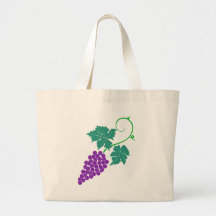 Weintrauben Rebe grapes grapevine Leinentasche