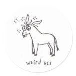 Weird Ass sticker