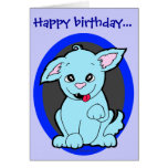 Weird but Adorable  Happy Birthday Greeting Card