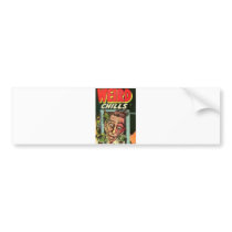 Weird Chills Comic book Bumper Sticker