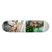 weird, kaitlyne custom skate board