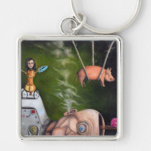 Weird Science Keychains