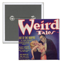 Weird Tales Vampire Comic Book Pins