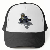 Weird Wheels Mad Brain Hat