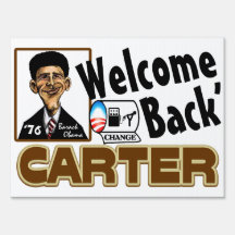 Welcome Back, Carter! Yard Sign