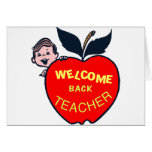 Welcome Back Teacher cards