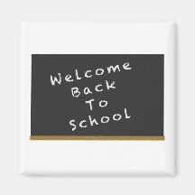 Welcome Back To School magnet