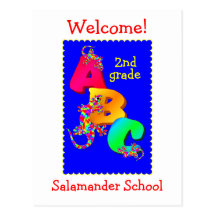 Welcome Back To School Postcard