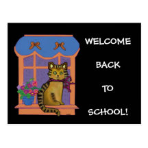 Welcome Back To School Postcards