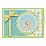 Welcome Bear Card