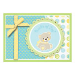 Welcome Bear Card 2 Custom Announcement