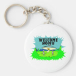 Welcome Home Aliens Key Chain