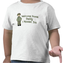Welcome Home Daddy Army Brat (Son) T Shirt