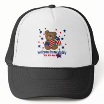 Welcome Home Daddy Bear Hats