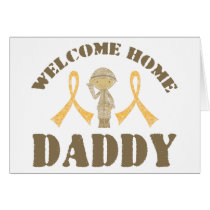 Welcome Home Daddy Cards