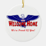 Welcome Home From The Military Ornaments
