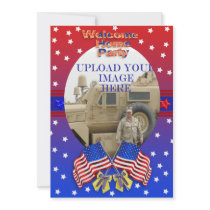 Welcome home Military Invitation